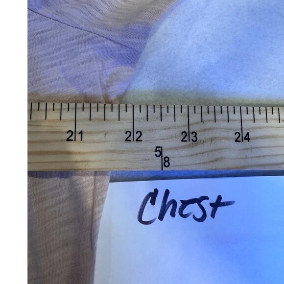 NWT Talbots 1x plus women 100% cotton pink knit henley cottage beachy romantic - Picture 5 of 8